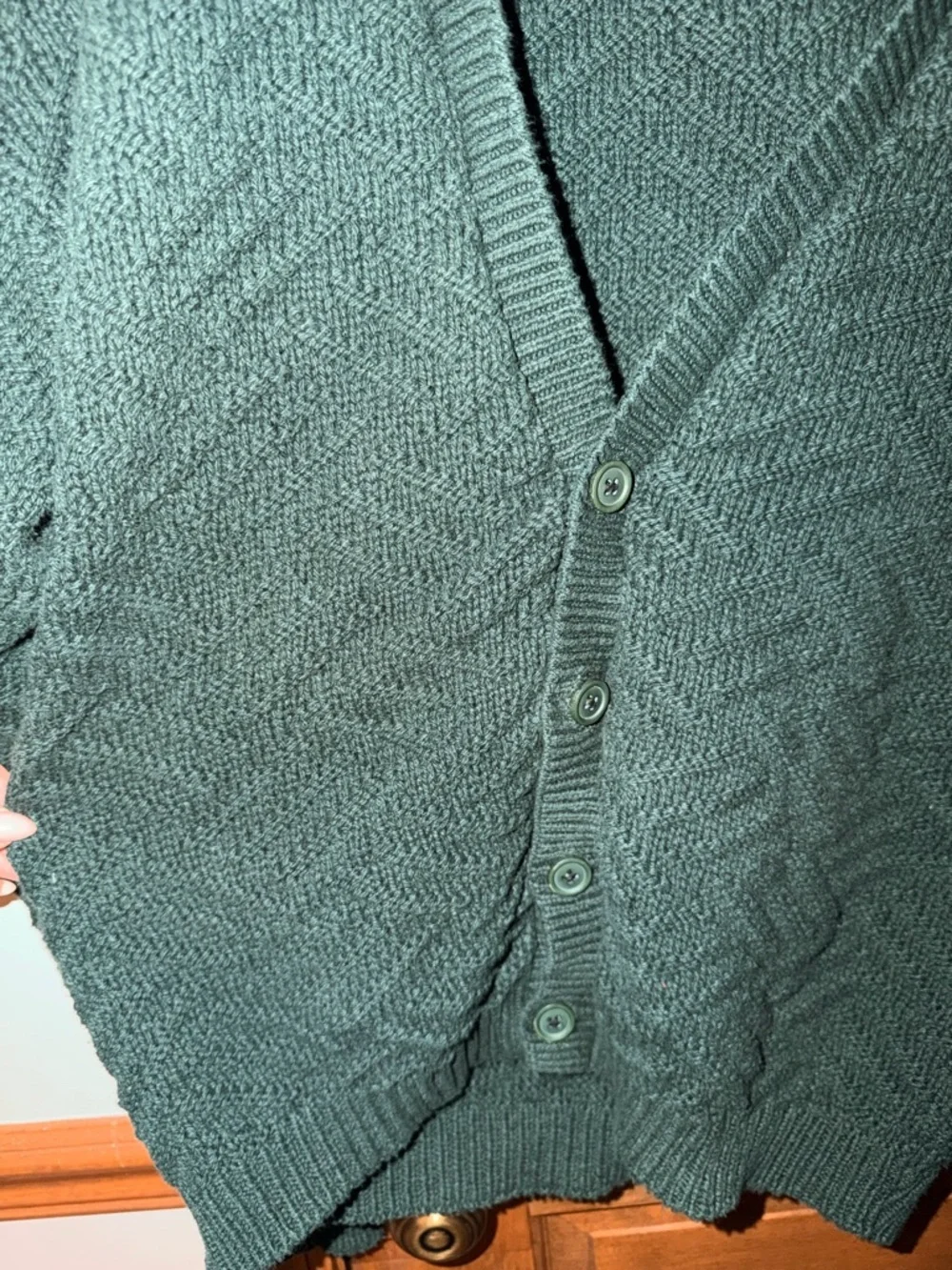 Vintage Architect Knit V-Neck Cardigan 🌲